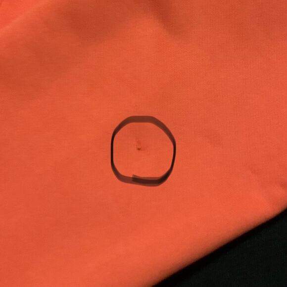 Straight Down Womens XL Orange Black Full Zip Jacket Golf Tennis Pickle Ball - Picture 9 of 16